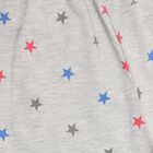 Girls' Capris, Melange Light Grey, small image number null