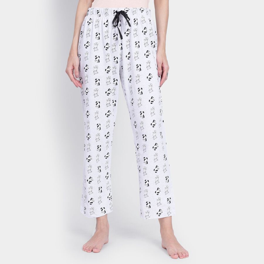 Ladies' Pyjama, Light Grey, large image number null