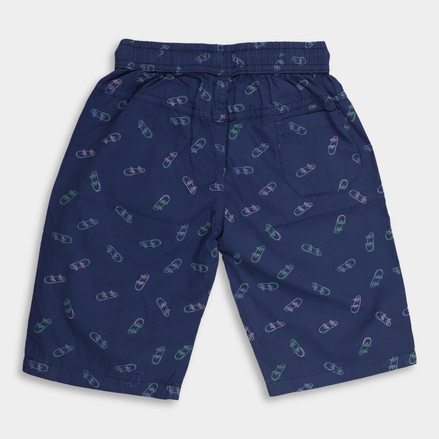 Boys' 100% Cotton Jamaicans , नेवी ब्लू, large image number null