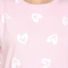 Ladies' Round Neck T-Shirt, Pink, small image number null
