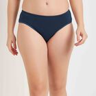 Cotton Solid Panty, Teal Blue, small image number null