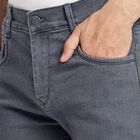Men's Slim Fit Jeans, Light Grey, small image number null