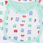 Infants' Cotton Gift Set 5 Pc&nbsp;Gift&nbsp;Set&nbsp;(Top, Shorts, Sheet, Cap, Bib), Light Green, small