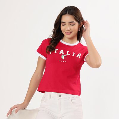 Ladies' Round Neck T-Shirt 