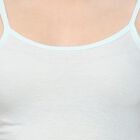 Ladies' 100% Cotton Slips, Aqua, small image number null