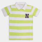 Boys' 100% Cotton Half Sleeves T-Shirt , हल्का हरा, small