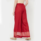 Printed Palazzo, Maroon, small image number null