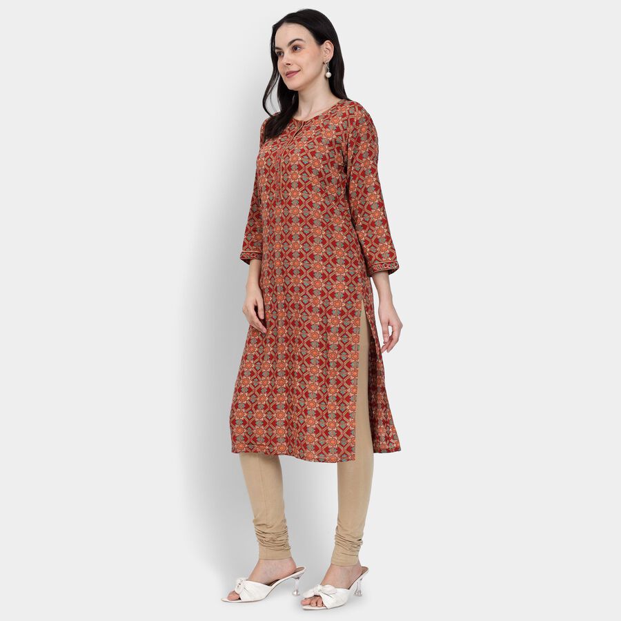 Ladies' Kurta, मरून, large image number null