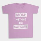 Boys' Half Sleeves T-Shirt , लाइलेक, small