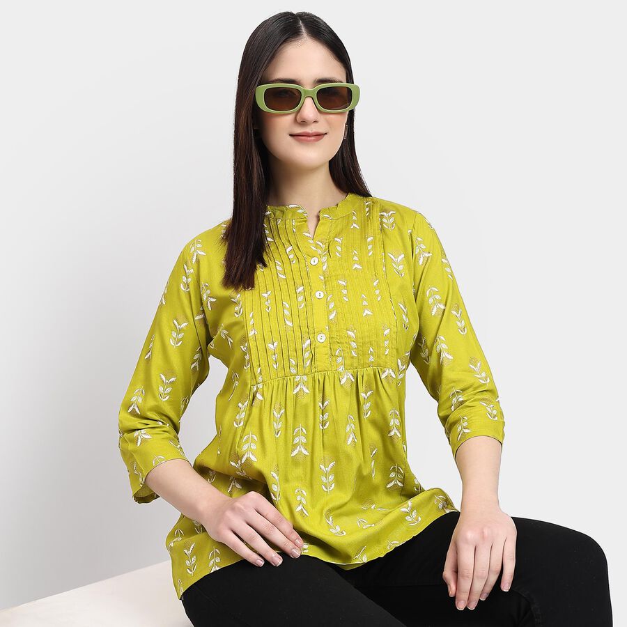 Ladies' Kurta , Olive, large image number null