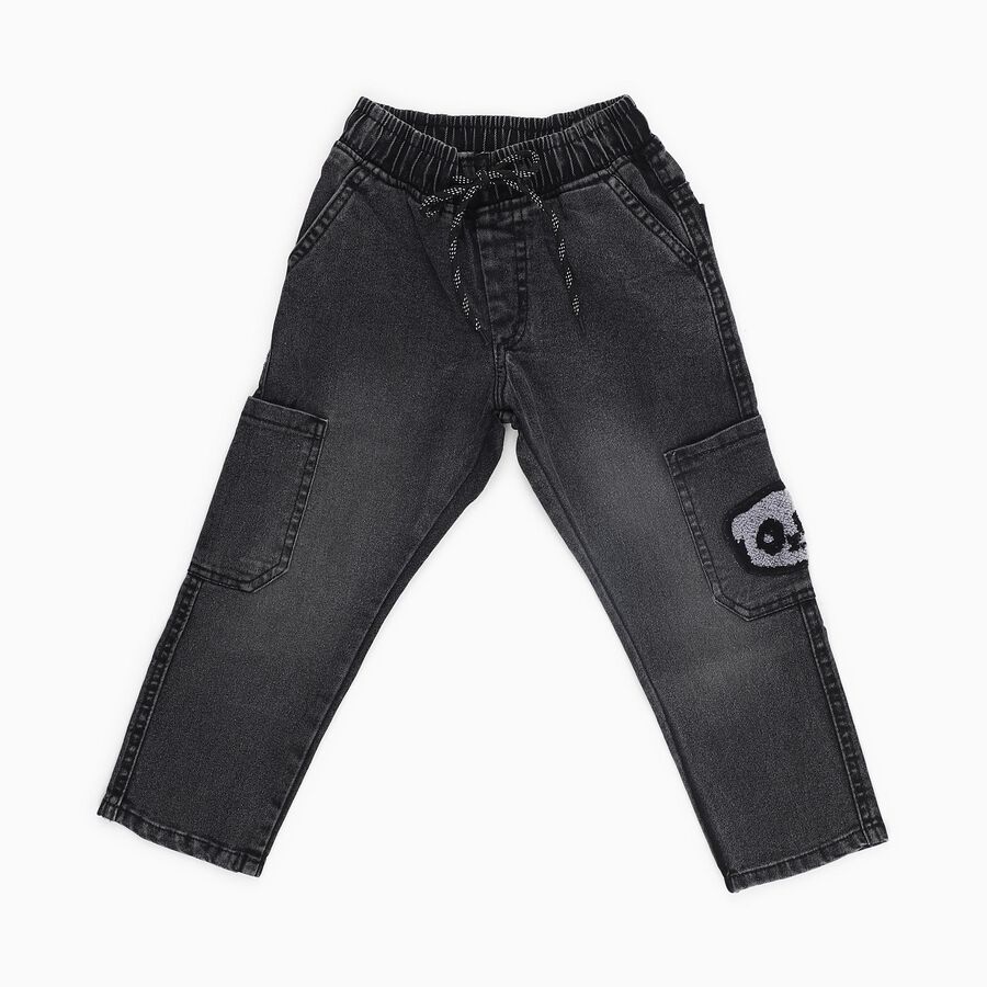 Boys' Jeans, Black, large image number null