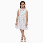 Girls' Frock, ऑफ व्हाइट, small image number null