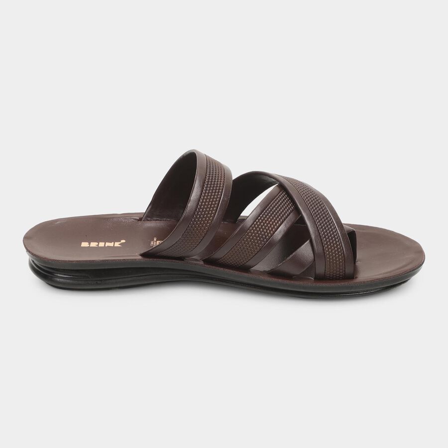 Men's Sandal, Brown, large image number null