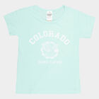 Girls Cotton T-Shirt, Light Green, small image number null