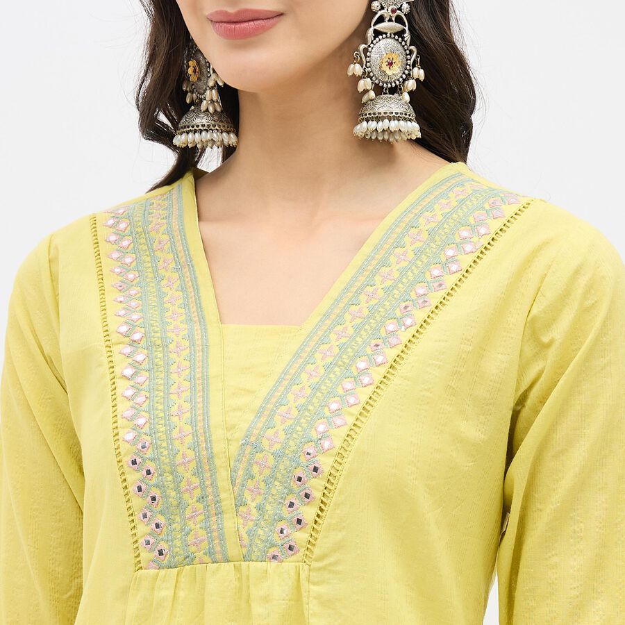 Ladies' Kurta, Olive, large image number null