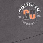 Boys' Charcoal Grey Jogger Pyjama With Adventure Print, Dark Grey, small image number null