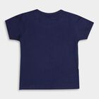 Infants' 100% Cotton T-Shirt , नेवी ब्लू, small