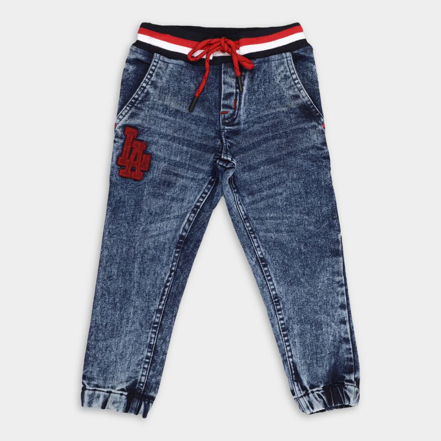 Boys' Jeans, गहरा नीला, large image number null