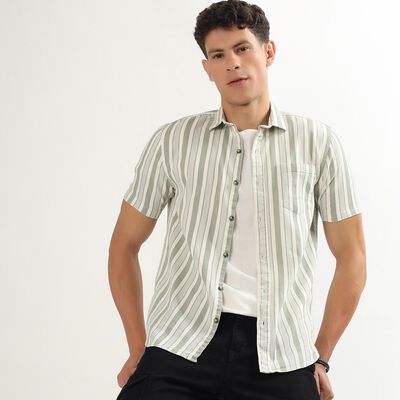 Men's 100% Cotton Casual Shirt