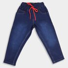 Boys Slim Fit Jeans, Dark Blue, small image number null