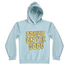Boys Light Powder Blue Hoodie Neck Casual Sweatshirt, हल्का नीला, small image number null