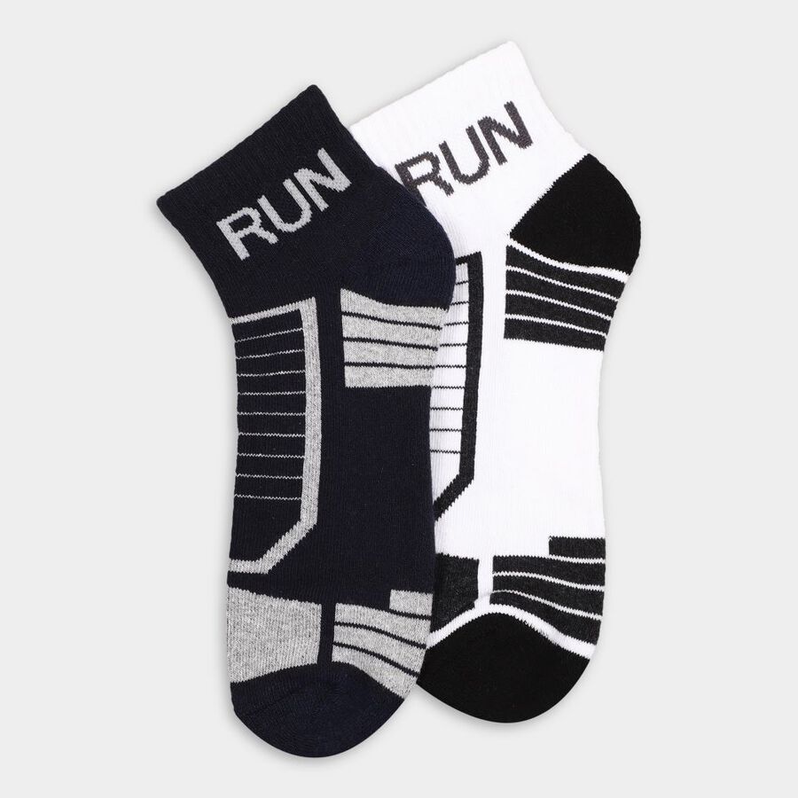 Men's Socks (Pack of 2), Navy Blue, large