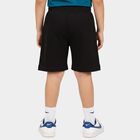 Boys Black Regular Fit Casual Bermuda Shorts, Black, small