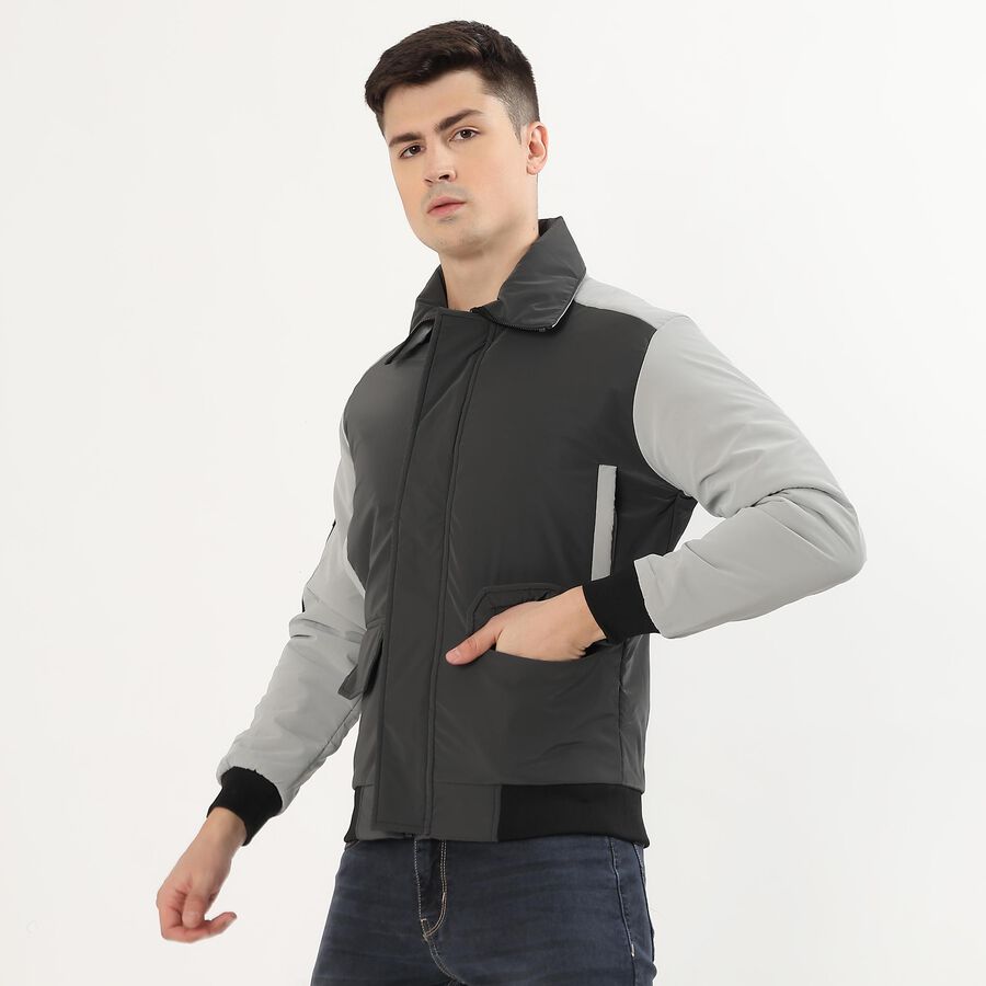 Men's Jacket, काला, large image number null