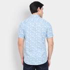 Men's 100% Cotton Casual Shirt, Light Blue, small image number null