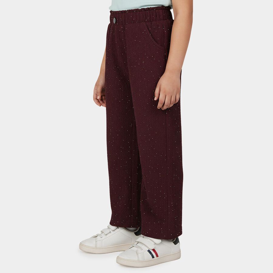 Girls' Pyjama, Wine, large