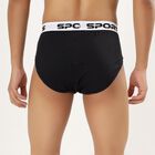 Men's 100% Cotton V-Cut Briefs , Black, small image number null