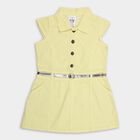 Girls' Frock , पीला, small image number null