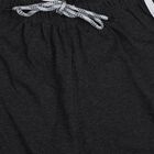 Boys' Charcoal Regular Fit Elastic Waist Jamaican Shorts, Charcoal, small