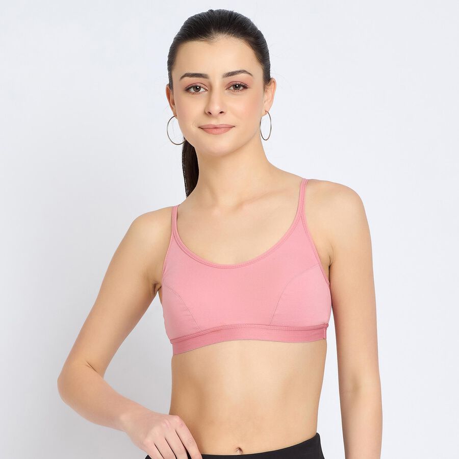 Ladies' Bra , हल्का गुलाबी, large image number null