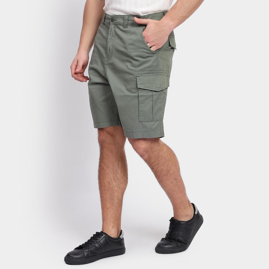 Men's 100% Cotton Bermudas , Light Green, large image number null