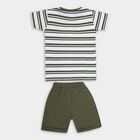 Boys' 100% Cotton Knit Baba Suit , Olive, small image number null