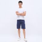Men's Basic Jamaican, Melange Blue, small image number null