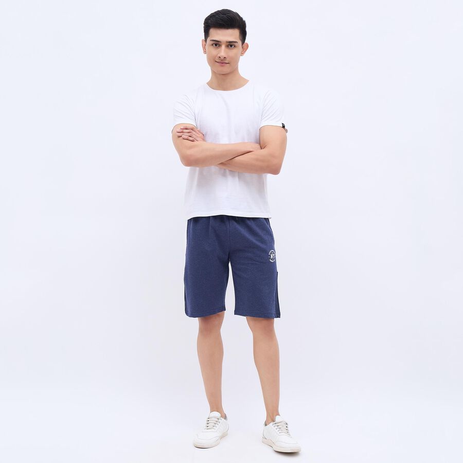 Men's Basic Jamaican, Melange Blue, large image number null