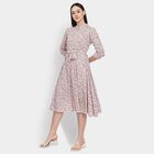 Ladies' Dress , गुलाबी, small