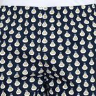 Men's 100% Cotton Boxers , Navy Blue, small