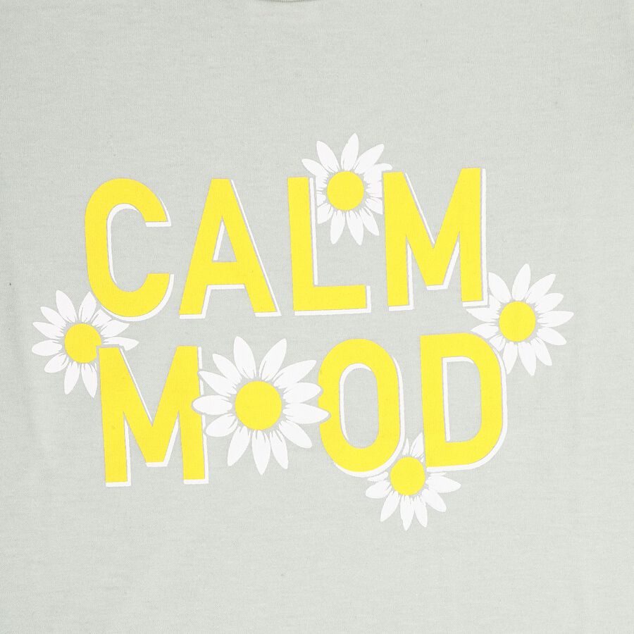 Girls' T-Shirt, हल्का हरा, large image number null