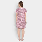 All Over Print Knee Length Women, गुलाबी, small image number null