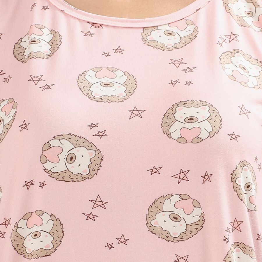 Ladies' Nighty, Light Pink, large image number null