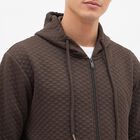 Men's Dark Chocolate Hooded Casual Sweatshirt, Brown, small image number null