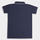 Boys' Half Sleeves T-Shirt, Mid Blue, small image number null