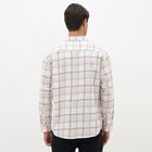 Men's Muted Beige Cotton Classic Collar Casual Shirt, Beige, small image number null