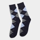 Men's Socks (Pack of 3), नेवी ब्लू, small