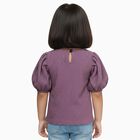 Girls' T-Shirt, बैंगनी, small image number null