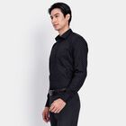 Men's 100% Cotton Formal Shirt, Black, small image number null