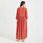 Printed Kurta, Rust, small image number null
